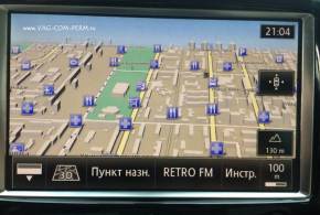 Обновление навигационных карт RNS 850 VW Touareg NF/FL