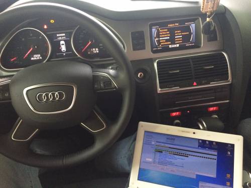 Активация скрытых функций опций Audi Q7 vag-com-perm